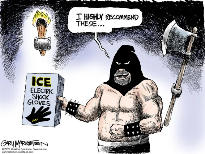 Editorial cartoon for Aug. 19, 2026